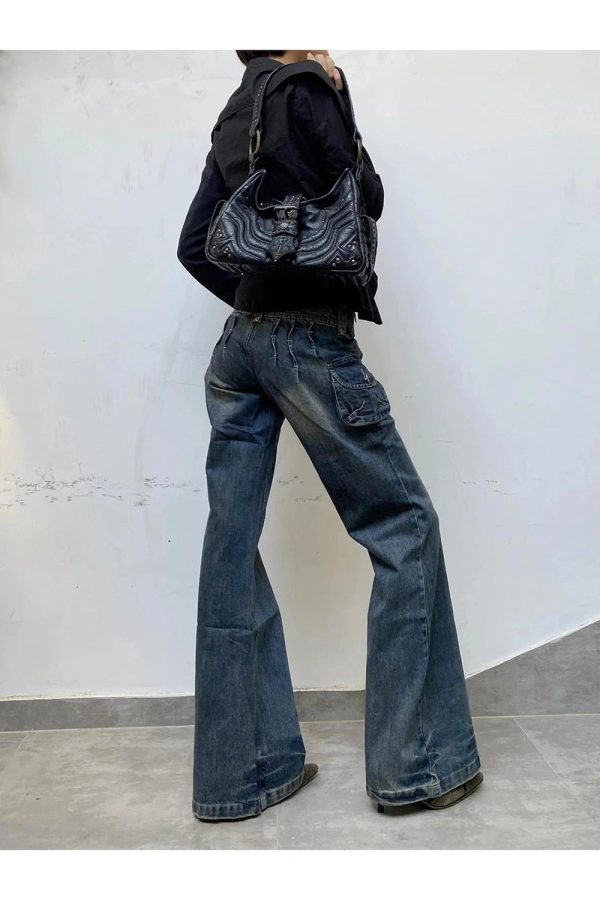 Cargo Chic Wide-Leg Jeans - Cute 2000s Outfits & Y2K Fashion Inspiration