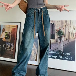 Casual Friday Comfy Jeans - Y2K Fashion Outfits for Trendy Women