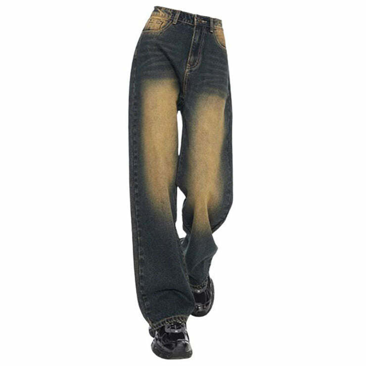 Fairy Grunge Jeans - Iconic Y2K Fashion Outfits for a Trendy Look