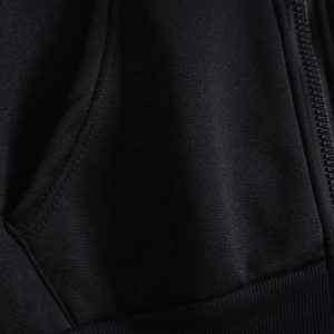 Fall Gothic Butterfly Zip-Up Hoodie - Y2K Fashion Outfit for 2000s Style