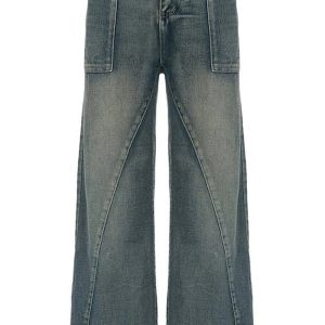 Fall Vintage Washed Baggy Jeans - Cute 2000s Outfits & Y2K Fashion