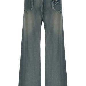 Fall Vintage Washed Baggy Jeans - Cute 2000s Outfits & Y2K Fashion