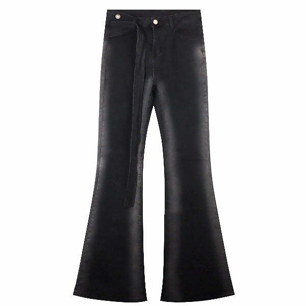 Gradient Skinny Flare Jeans - Iconic Y2K Fashion Outfit for Fall 2000s