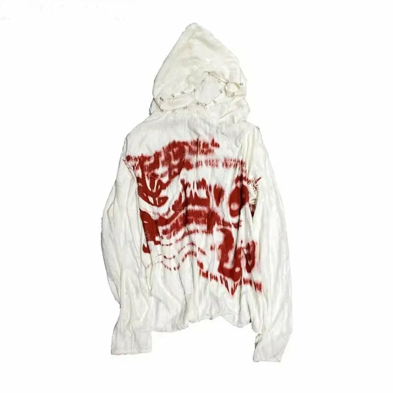 Grunge Graffiti Hoodie - Iconic Y2K Fashion Outfit for Fall 2000s Style