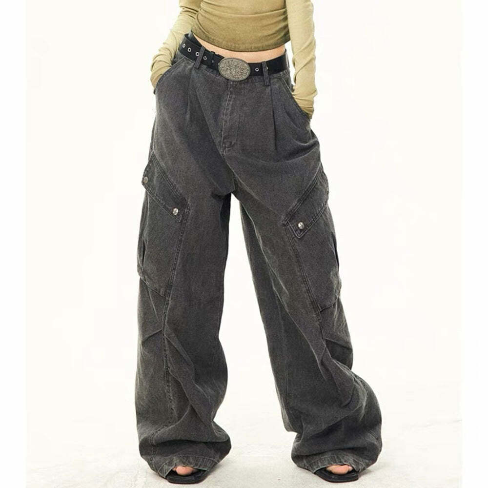 Like A Boy Skater Cargo Jeans - Cute 2000s Outfits & Y2K Fashion