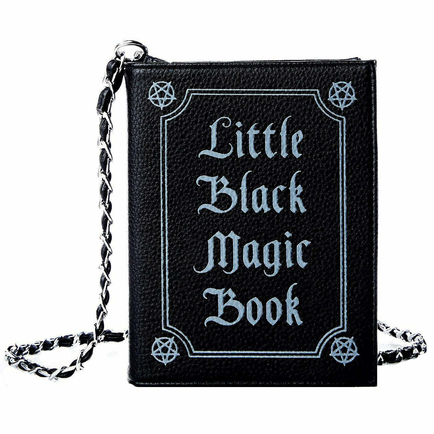 Little Black Magic Book Bag - Y2K Fashion, 2000s Outfit Inspiration