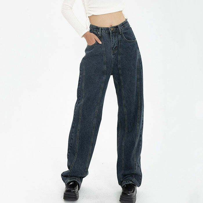 Mercury Rising Wide Jeans - Iconic Y2K Fashion Outfit for Fall 2000s