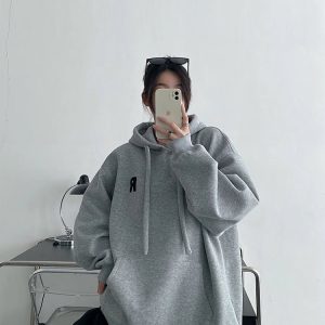 Minimalist Pastel Hoodie - Y2K Fashion Outfit for 2000s Style Aesthetic