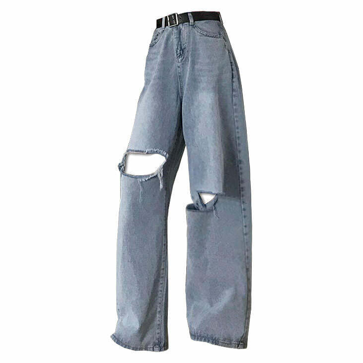 Missed Calls Jeans - Iconic Y2K Fashion Outfit for Fall 2000s Style