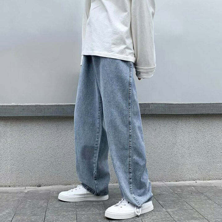 Missed Calls Wide Jeans - Y2K Flair Jeans Outfit, 2000s Fashion Inspiration