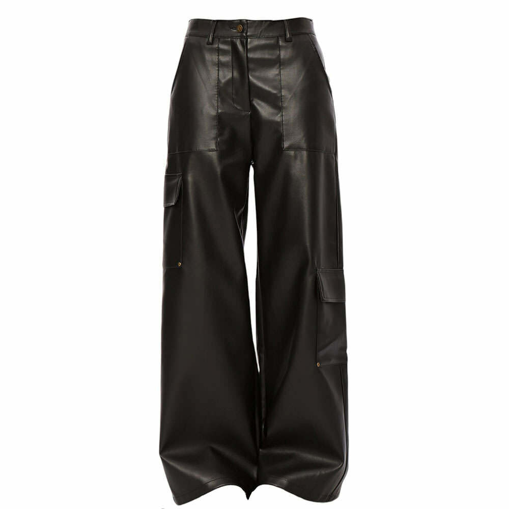 Rock The Scen Leather Trousers - Iconic Y2K Fashion Outfit for Fall