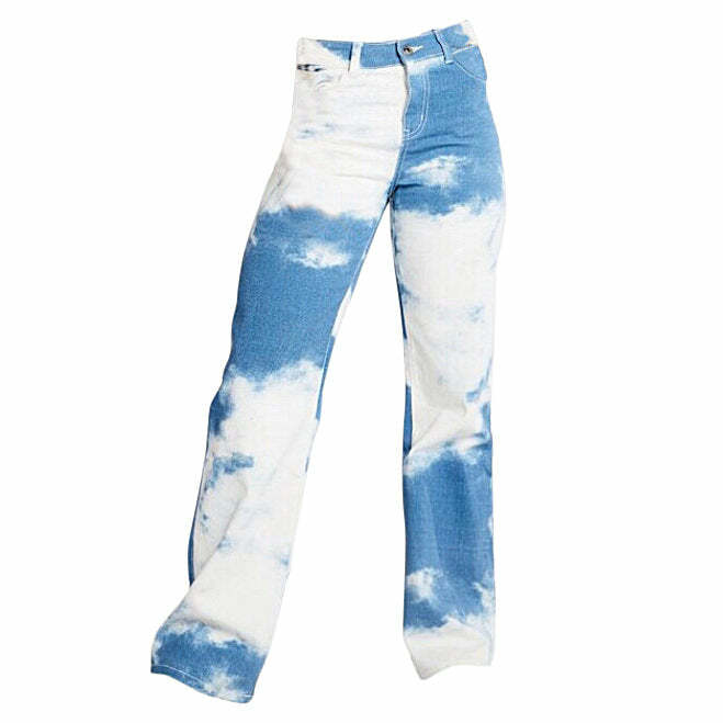 Tie Dye Wide Pants - Trendy 2000s Fashion Outfits for Y2K Style