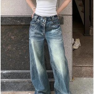 Vintage Fade Wide-Leg Jeans - Iconic Y2K Fashion Outfits for Fall 2000s