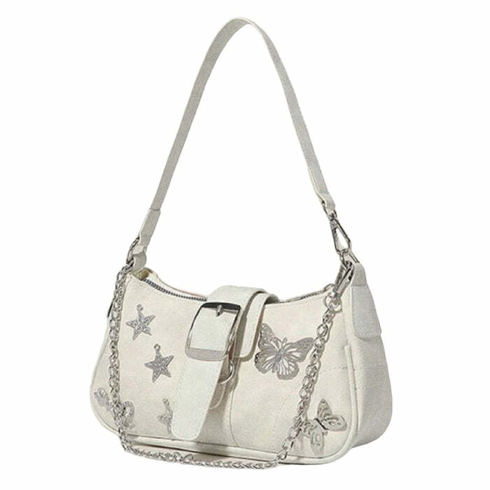 Y2K Star Butterfly Handbag - Iconic 2000s Fashion & McBling Aesthetic